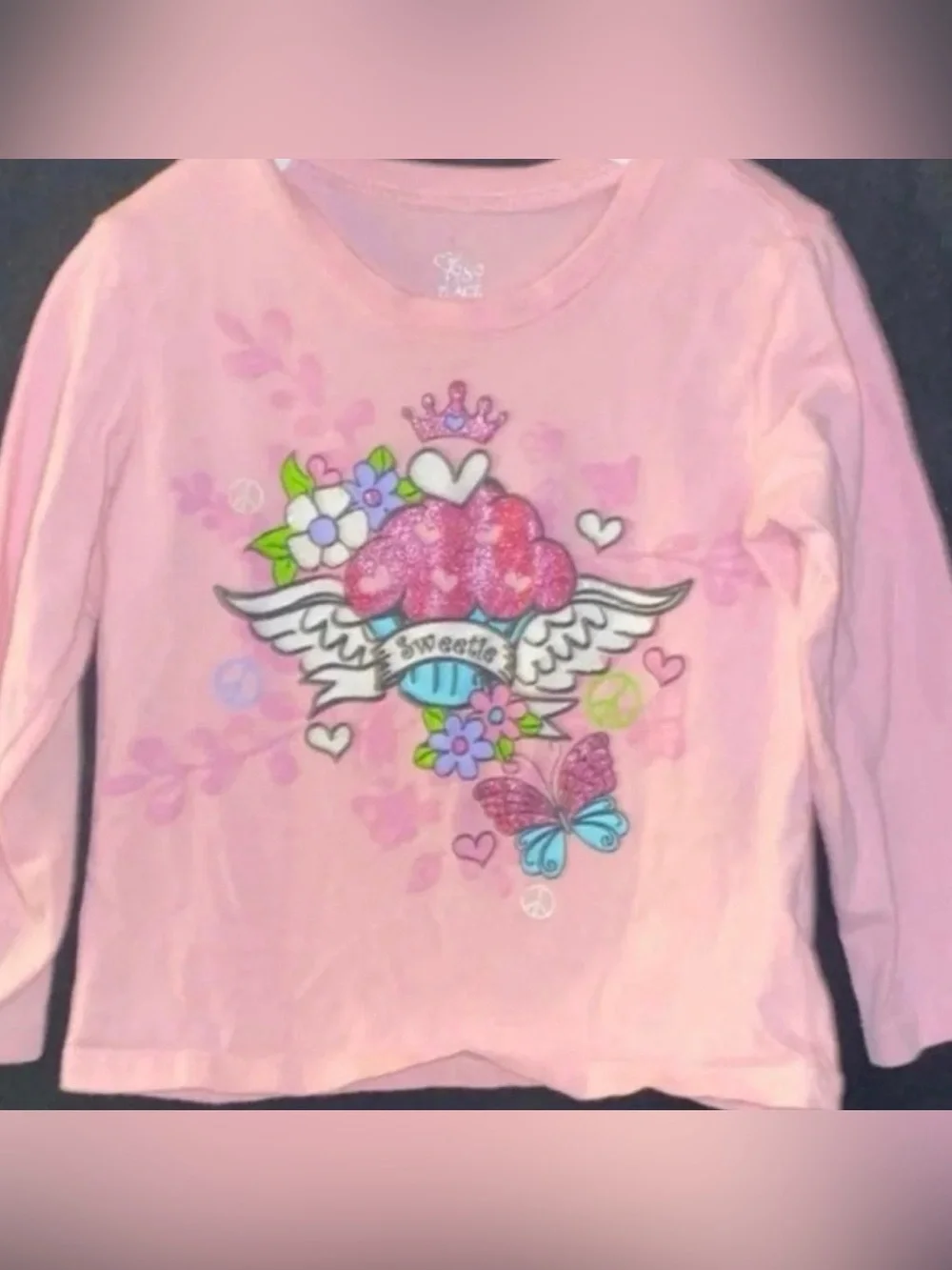 💞 Baby & Toddler Girls Size 3T Pink “Sweetie